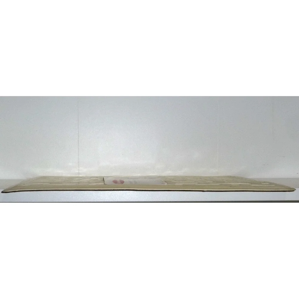 Rubbermaid Microban Sink Mat Lg BISQUE 12.8x 15.9x .36 Glass Protector